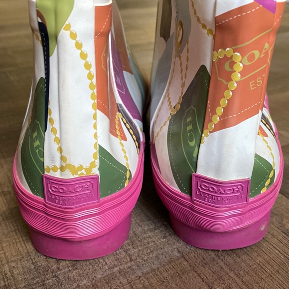 Coach Rainboots - Picture 2 of 5